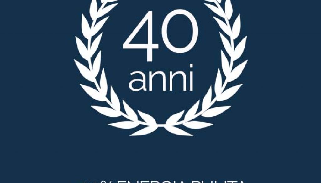 logo 40 anni