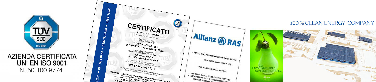 certificato banner en